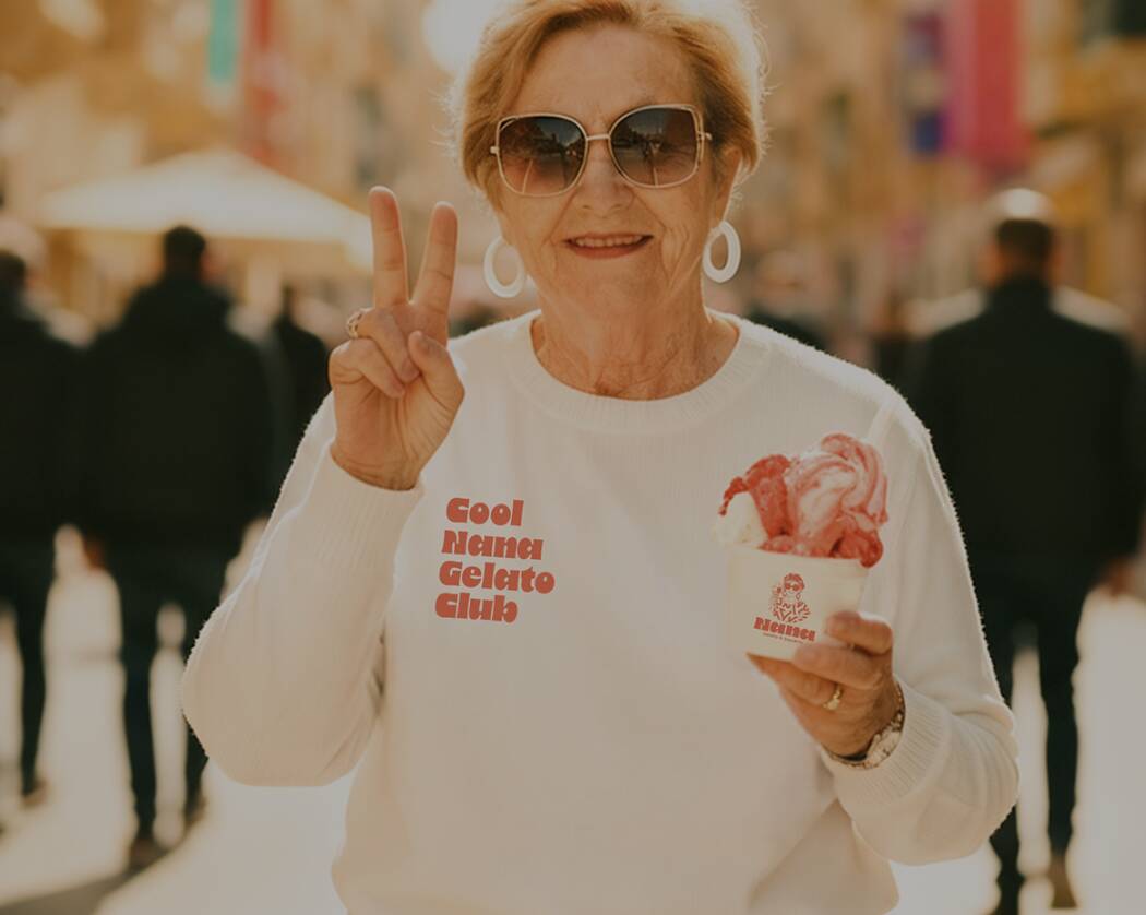 Nana Gelato & Desserts - Brand Advertisement